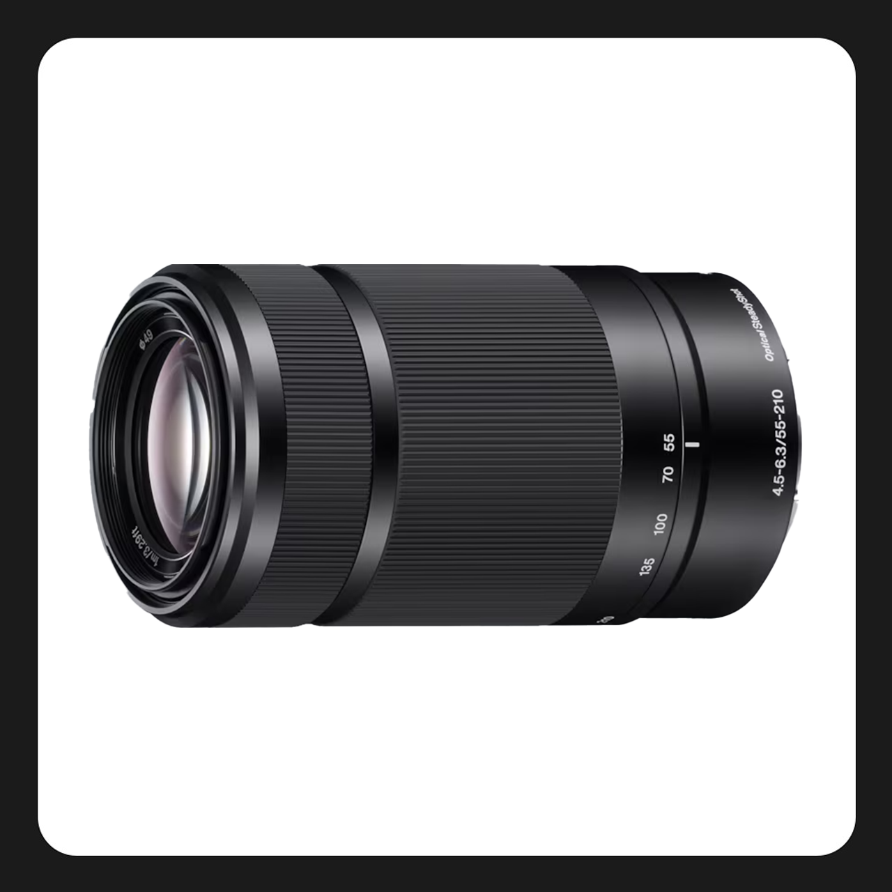Lente Sony E 55-210mm F/4.5-6.3 OSS - APS-C Telefoto Zoom
