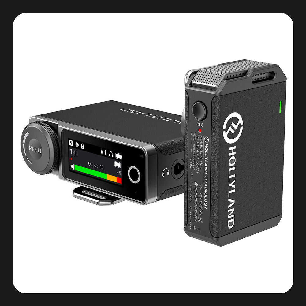 Hollyland LARK MAX Simple (1 mic y receptor) – LaFototienda.gt