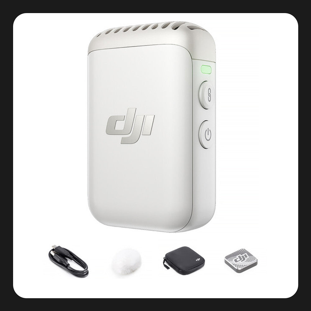 DJI Mic 2 transmisor (Pearl White) – LaFototienda.gt
