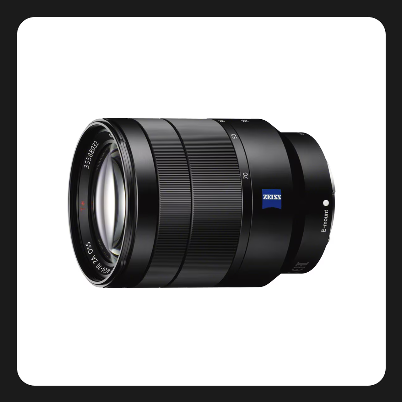 Lente Sony FE 24-70mm F/4 ZA OSS Vario-Tessar T* Zeiss - Full