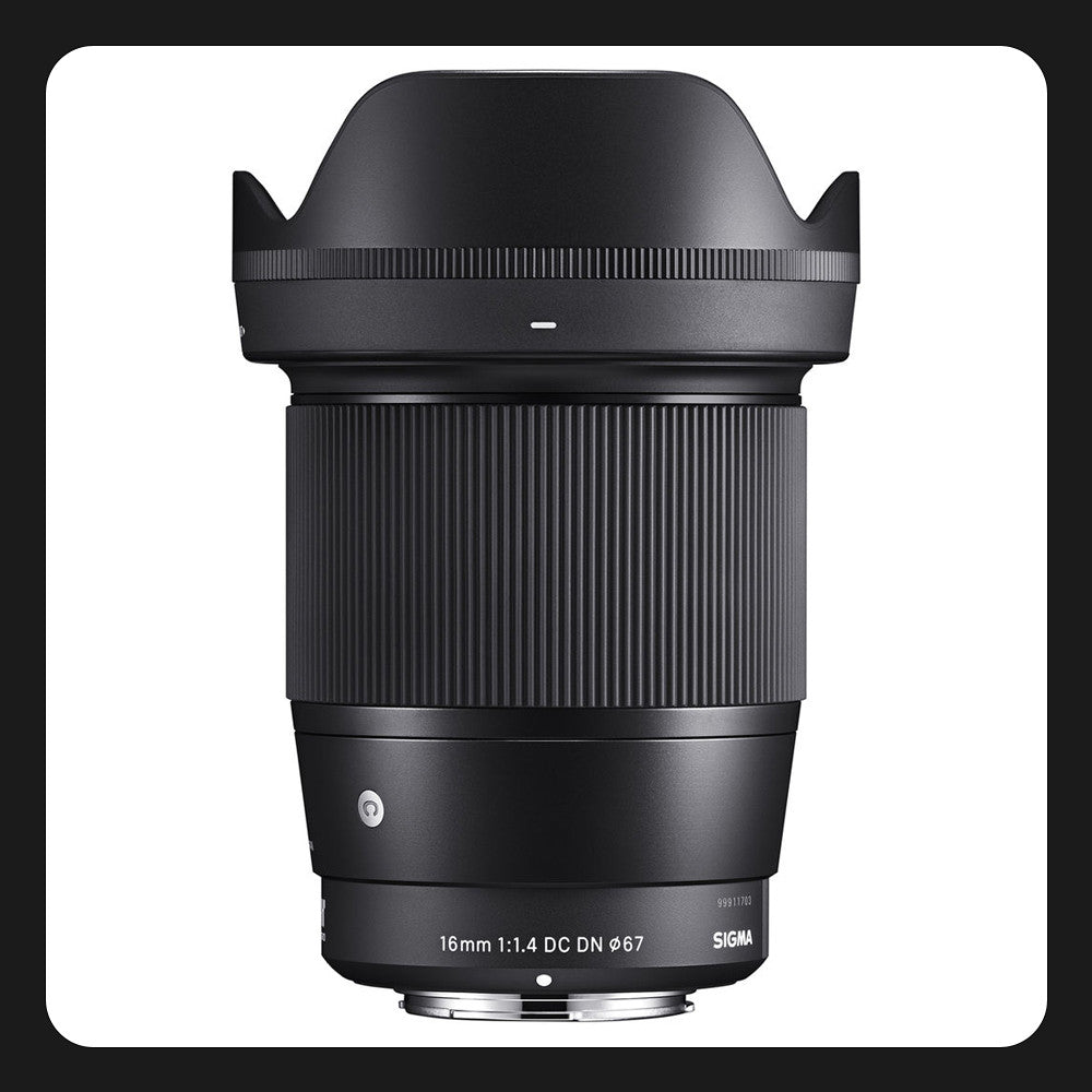SIGMA 16mm F1.4 DC DN（ソニーEマウント） Sigma 16mm F1.4 DC DN Contemporary para Sony E - Lente Gran