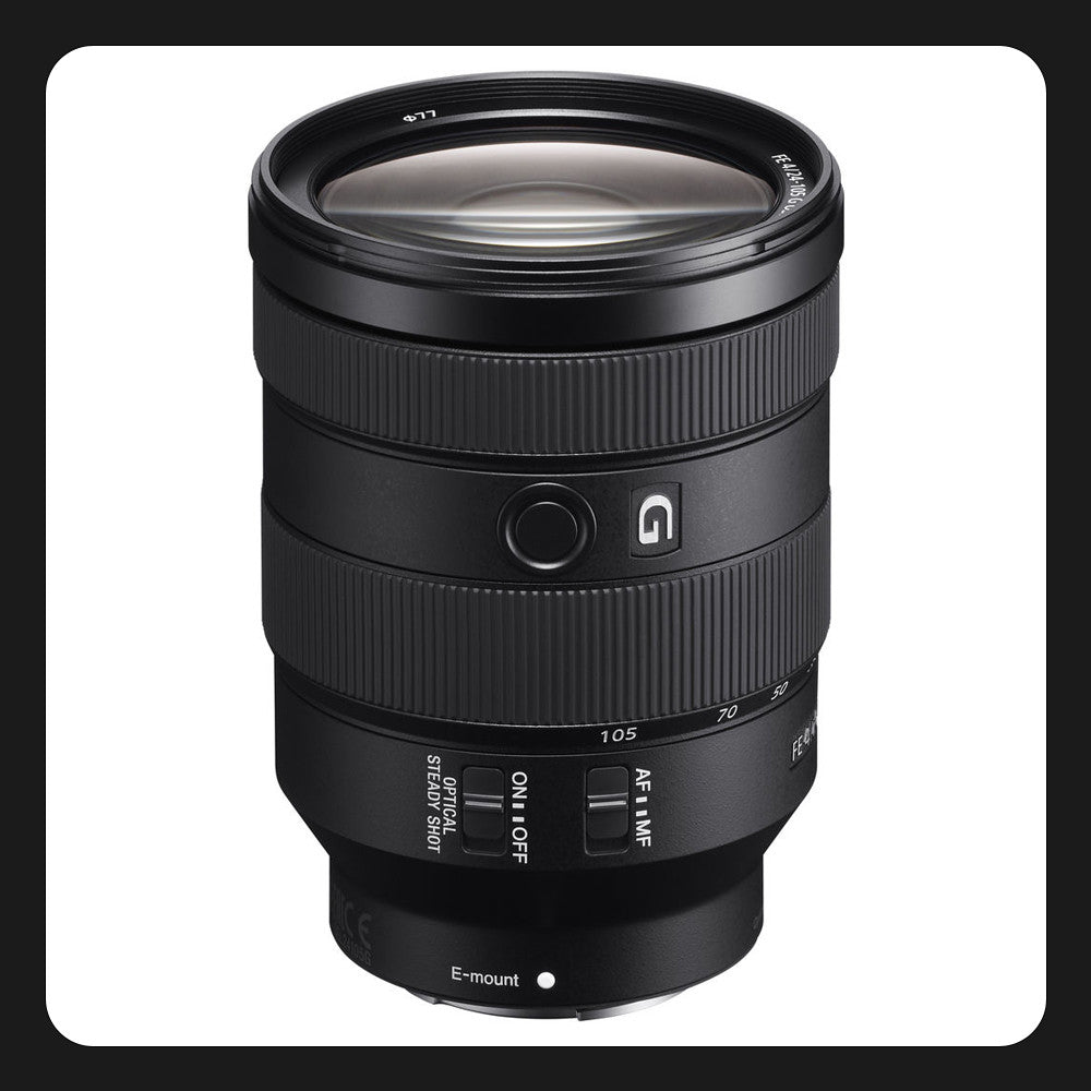 Lente Sony FE 24-105mm F/4 G OSS - Full Frame E Mount Zoom