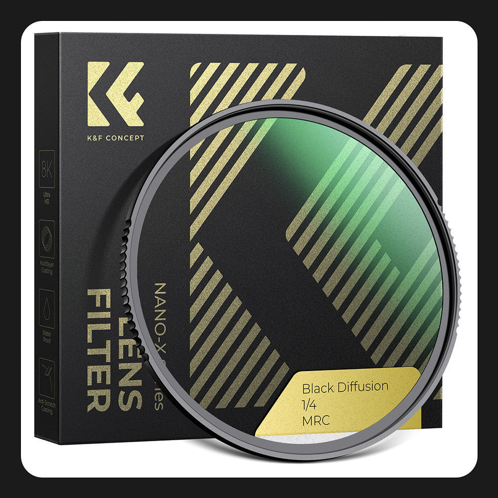FILTRO KF CONCEPT 67MM Black Mist Filter 1/4, HD  28 layer Green Coatings (Nano-X Series)