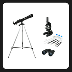 Kit Celestron (Telescopio, Binocular y Microscopio)