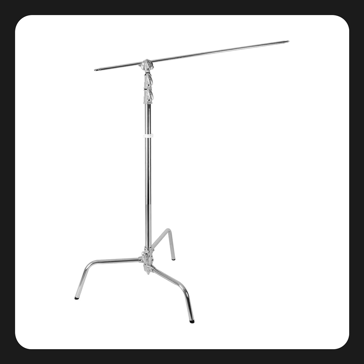 Godox 240CS Stand tipo C con brazo plateado