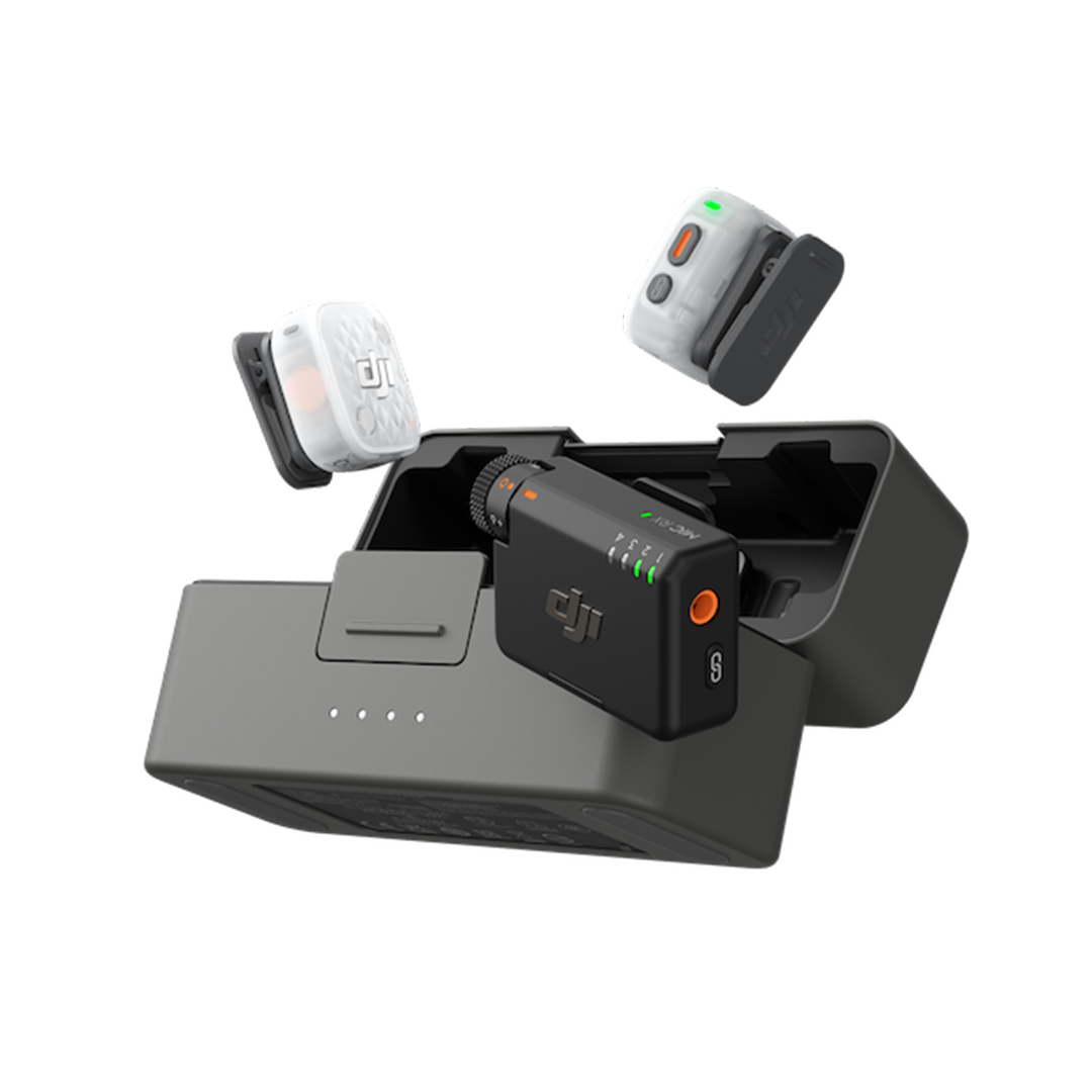 DJI Mic Mini 2S (2 TX + 1 RX + Estuche de Carga)