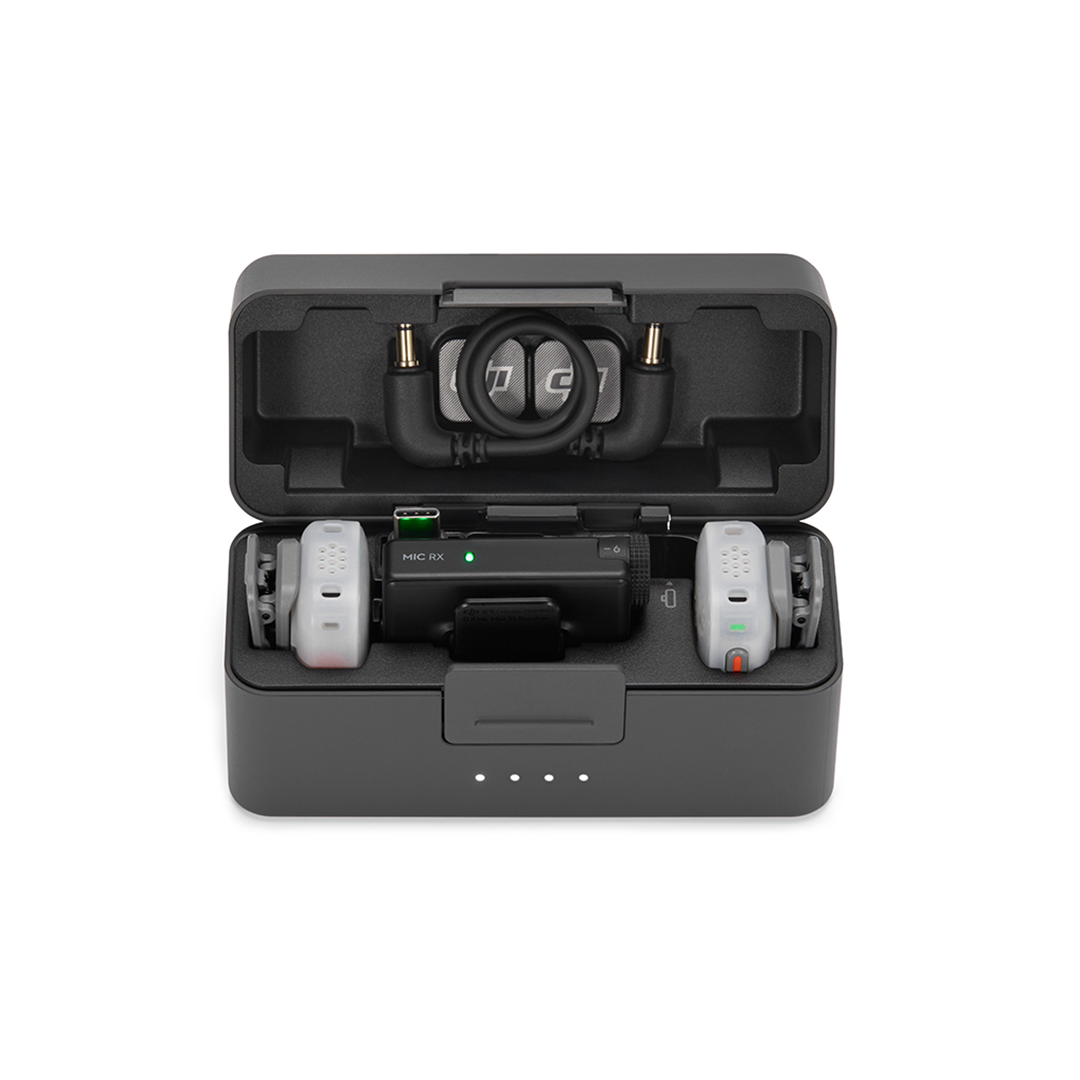 DJI Mic Mini 2S (2 TX + 1 RX + Estuche de Carga)