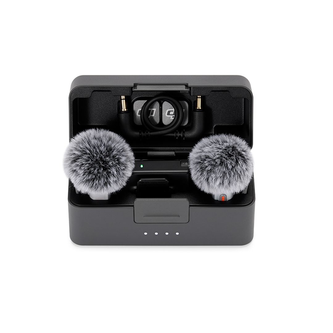 DJI Mic Mini 2S (2 TX + 1 RX + Estuche de Carga)