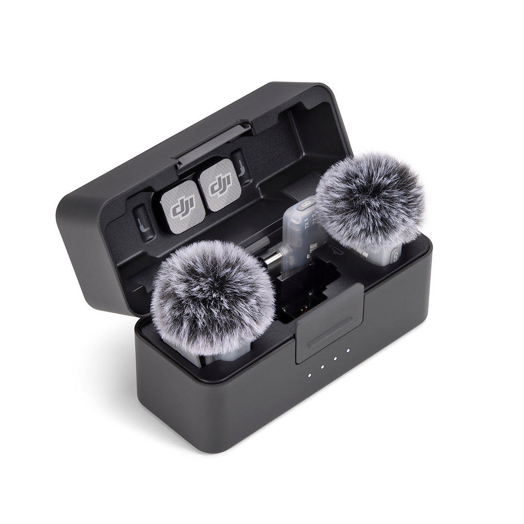 DJI Mic Mini 2 (2 TX + 1 Mobile RX + Estuche de Carga)