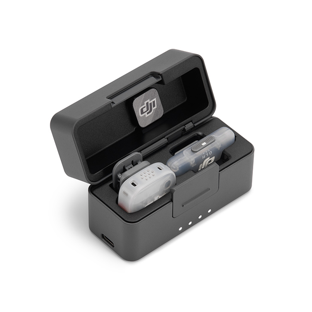 DJI Mic Mini 2S (1 TX + 1 Mobile RX + Estuche de Carga)