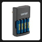 Kit de 4 baterías Watson 2500mAh con cargador