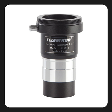Adaptador Barlow Universal con Adaptador T de 1.25"