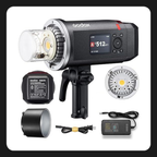 Flash GODOX AD600BMII con montura Bowens y bateria