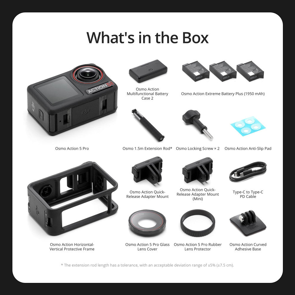 Osmo Action 5 Pro Adventure Combo