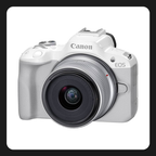 Canon EOS R50 con 18-45mm Color Blanco