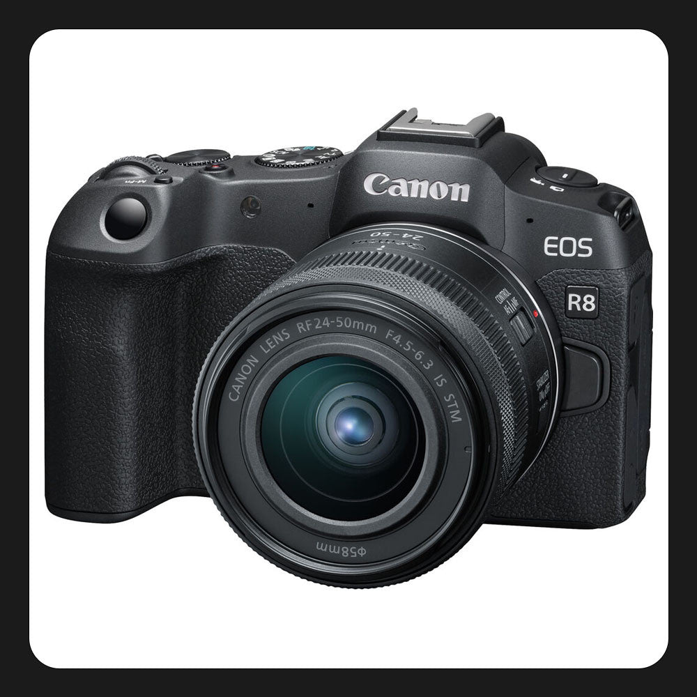 Canon EOS R8 con RF 24-50mm IS STM