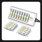 Kit de 16 baterias EBL 2800mAh con cargador