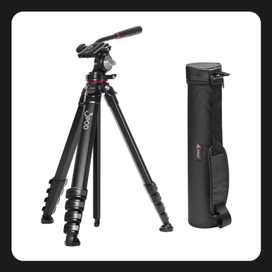 Tripode 3Pod Wander 4-Section con cabeza Q2 fluida