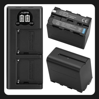 Kit JYJZPB NP-F970 (2 baterias y cargador)