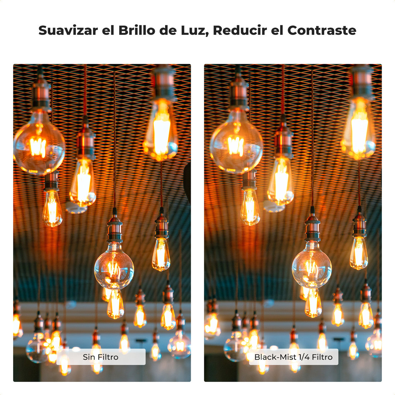 FILTRO KF CONCEPT 72MM Black Mist Filter 1/4, HD  28 layer Green Coatings (Nano-X Series)