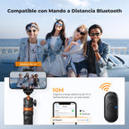 Palo Selfie Trípode K&F Concept MS04 159cm Negro