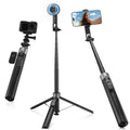 Palo Selfie Trípode K&F Concept MS52 175cm 3en1 Magnético Bluetooth