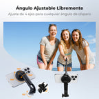 Palo Selfie Trípode K&F Concept MS52 175cm 3en1 Magnético Bluetooth