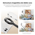 Mini Trípode Selfie Magnético K&F Concept 71" con Bluetooth MS18 Negro