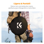 Reflector Ovalado 5 en 1 K&F Concept 100x150cm