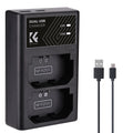 Cargador Doble K&F Concept para Batería Sony NP-FZ100 USB-C