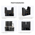 Cargador Doble K&F Concept NP-FZ100 18W Carga Rápida