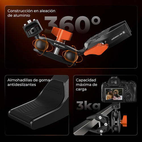 Brazo articulado K&F Concept c/cabeza de bola
