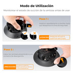 Ventosa K&F Concept para cámara con Brazo articulado adaptador 4.5 in