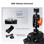 Ventosa K&F Concept para cámara con Brazo articulado adaptador 4.5 in