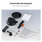 Ventosa K&F Concept para cámara con Brazo articulado adaptador 4.5 in