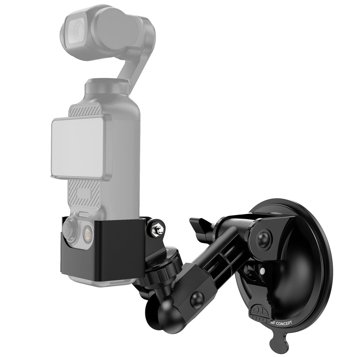 Ventosa K&F Concept para GoPro, DJI Osmo y Cámaras de Acción