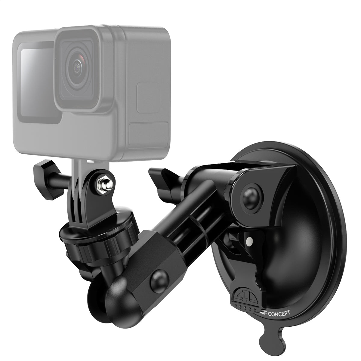 Ventosa K&F Concept para GoPro, DJI Osmo y Cámaras de Acción