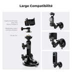 Ventosa K&F Concept para GoPro, DJI Osmo y Cámaras de Acción