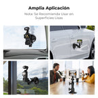 Ventosa K&F Concept para GoPro, DJI Osmo y Cámaras de Acción