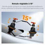 Ventosa Triple K&F Concept para cámara con Brazo Articulado adaptador 3en1