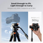 K&F Concept FH-04 Cabezal Fluido Compacto 360°