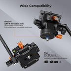 K&F Concept FH-04 Cabezal Fluido Compacto 360°