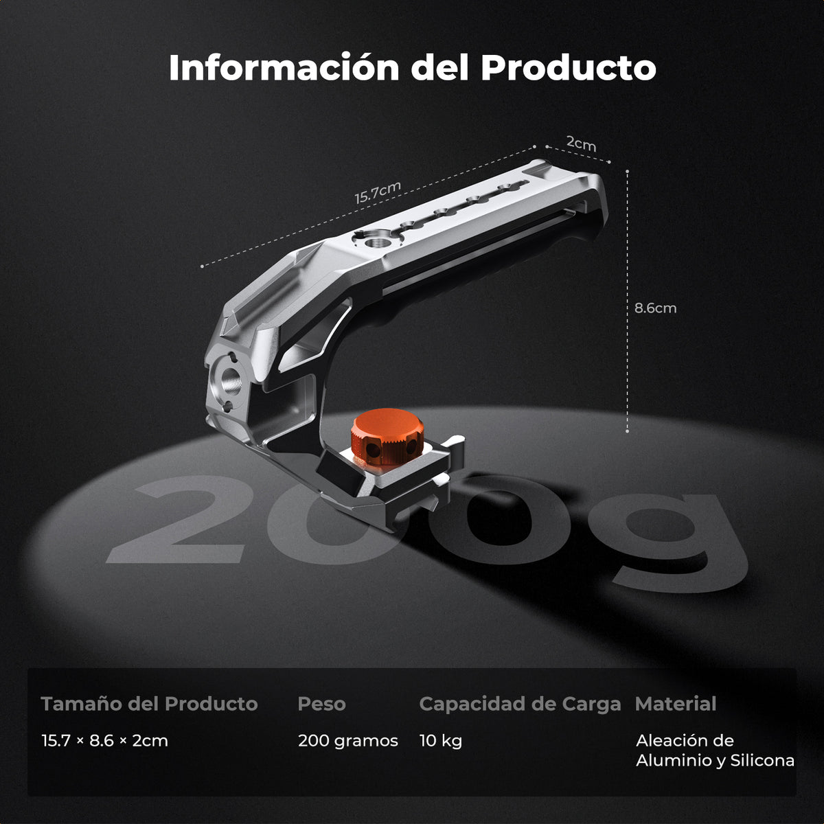 K&F Concept KF31.234 Asa Superior Universal para Jaula de Cámara