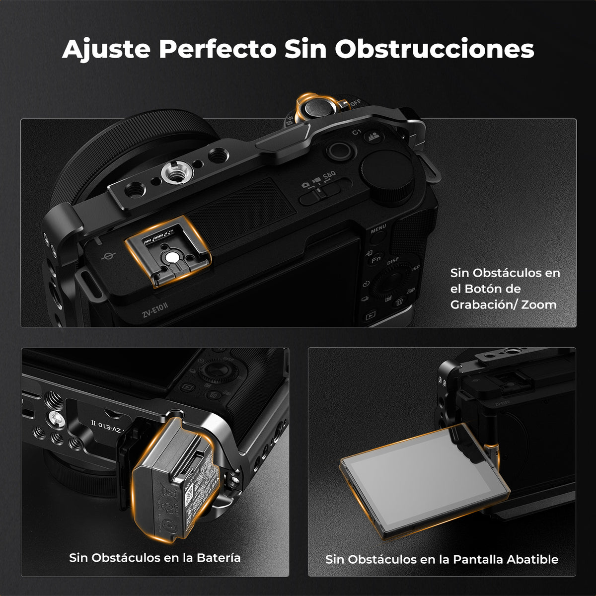 Jaula para Sony ZV-E10 II K&F Concept