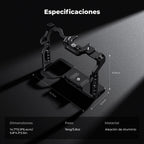 Jaula K&F Concept para Sony A7 III/IV/V y A7R III/V
