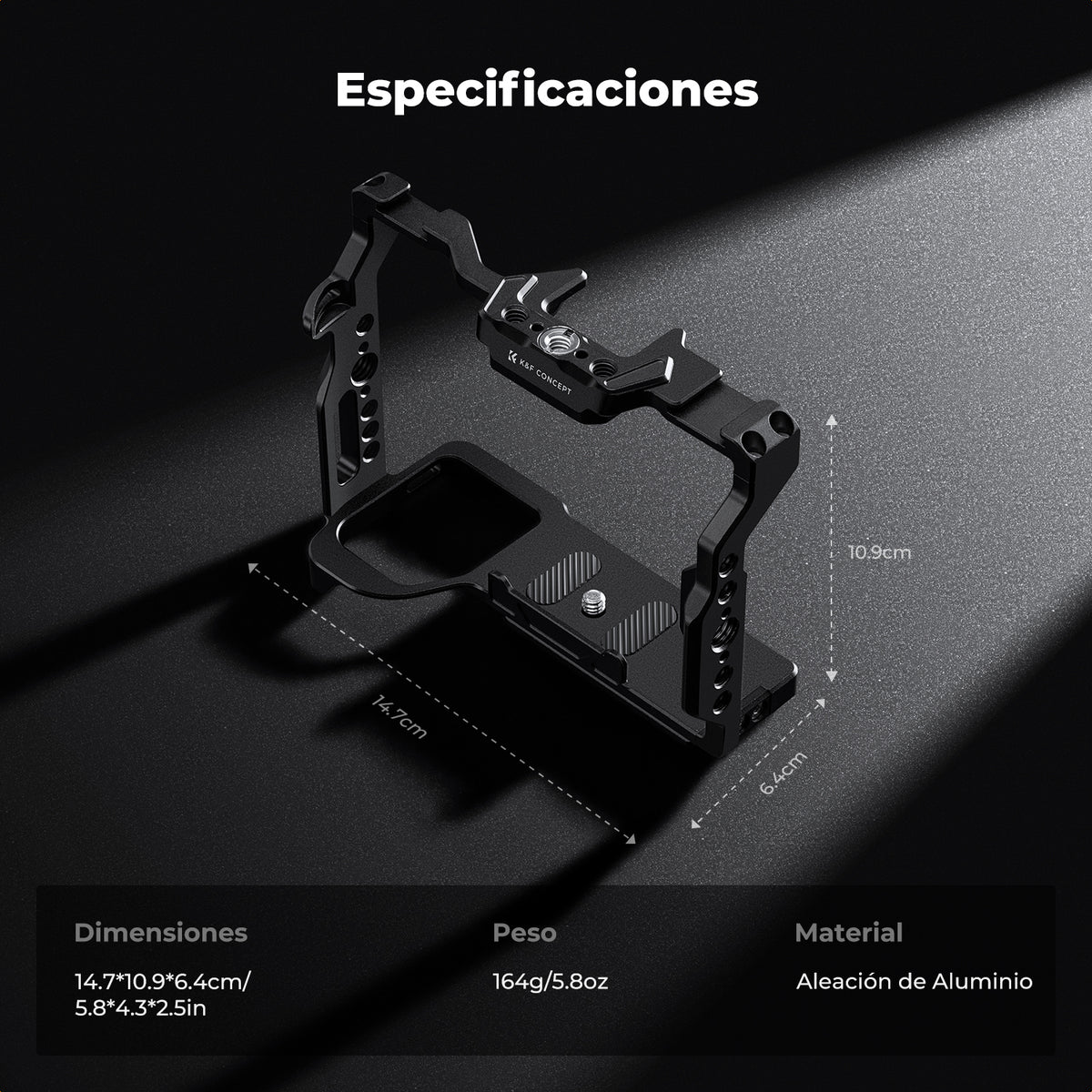 Jaula K&F Concept para Sony A7 III/IV/V y A7R III/V