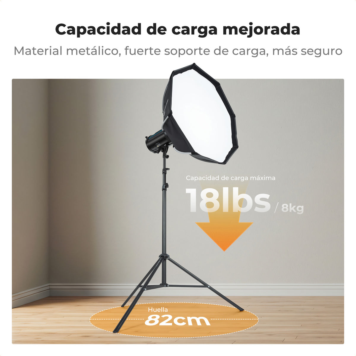 Stand de Luz K&F Concept KF34.043 2.8m