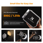 Luz LED  K&F Concept 60W COB Bicolor