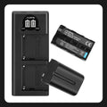 Kit JYJZPB NP-F550/570 (2 baterias y cargador)