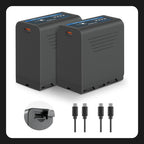 Kit Neewer 2 baterias NP-F970 Tipo C